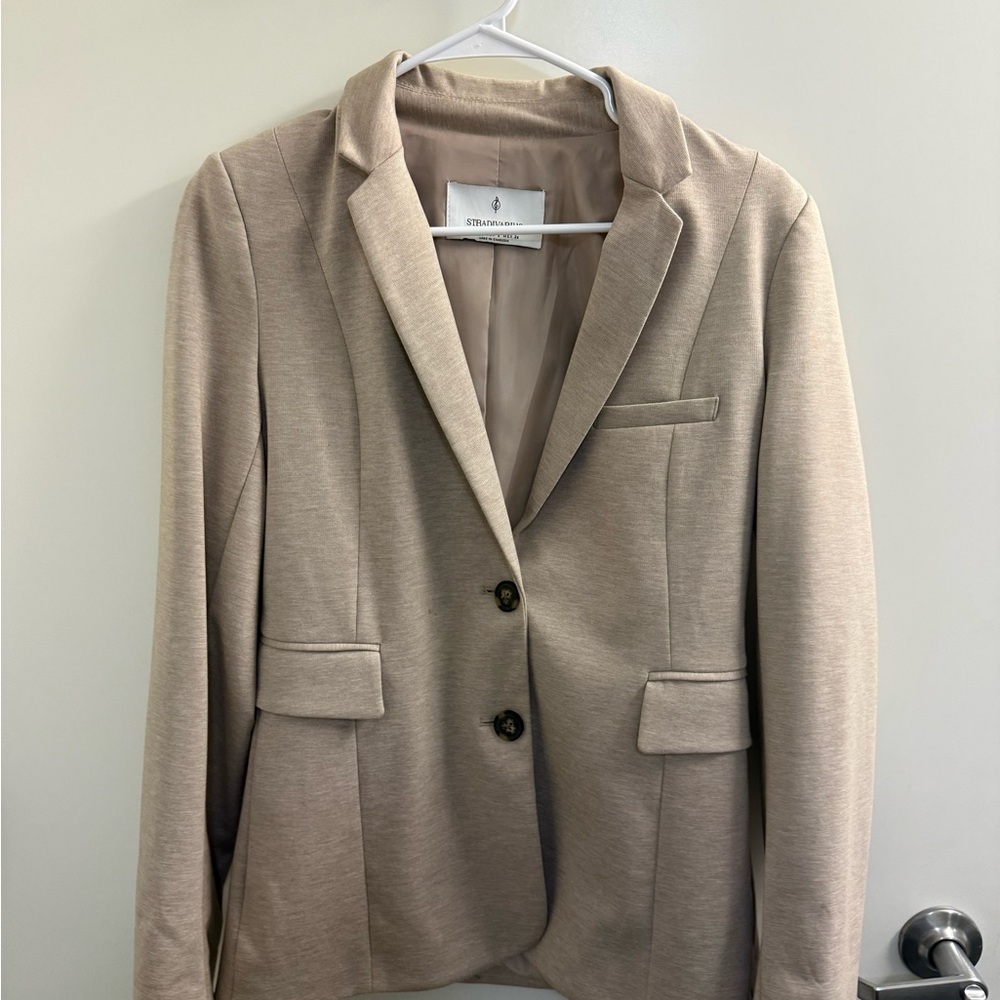 Stradivarius Beige Blazer Jacket